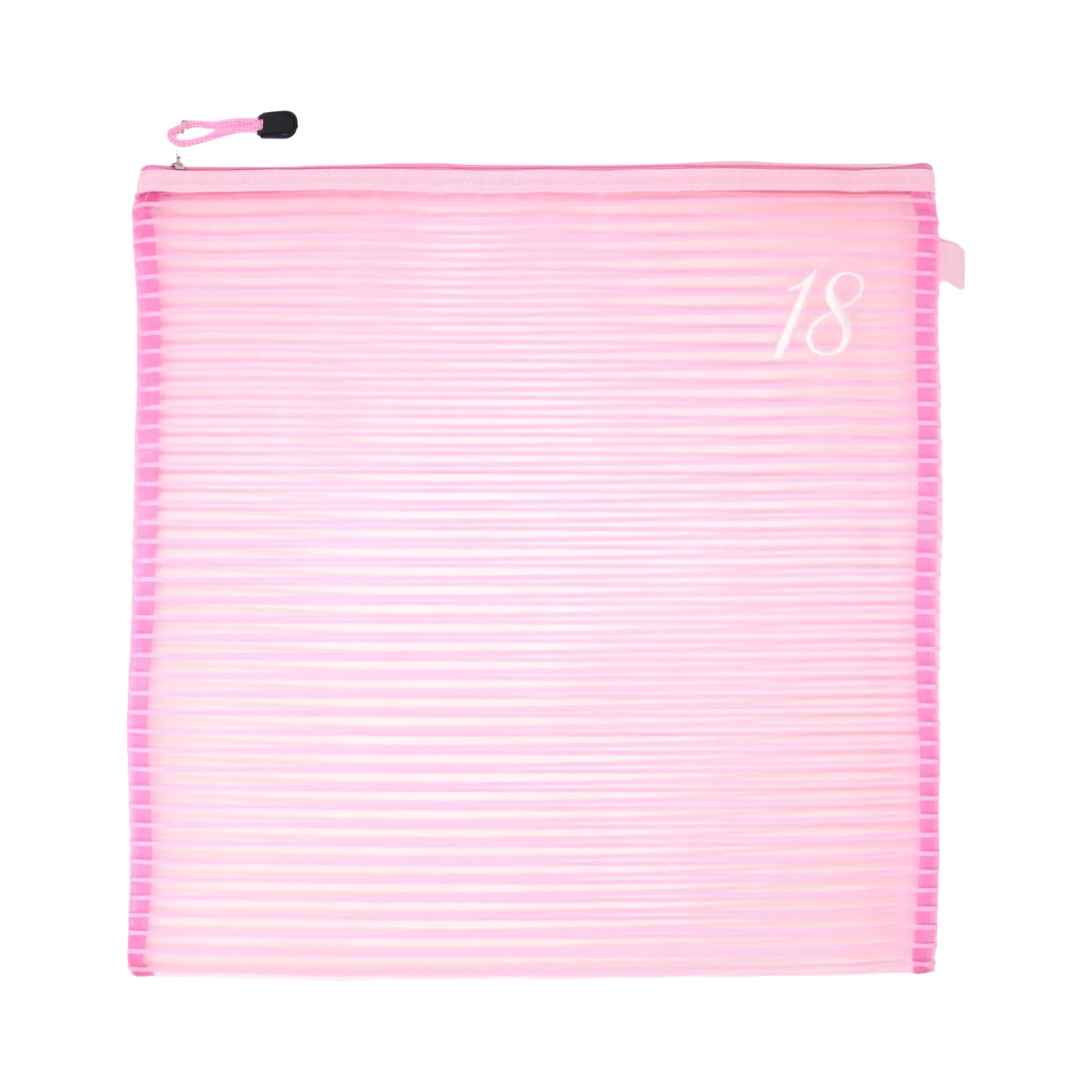13 Mesh/18 Mesh Square Mesh Zipper Project Bag - Image 12