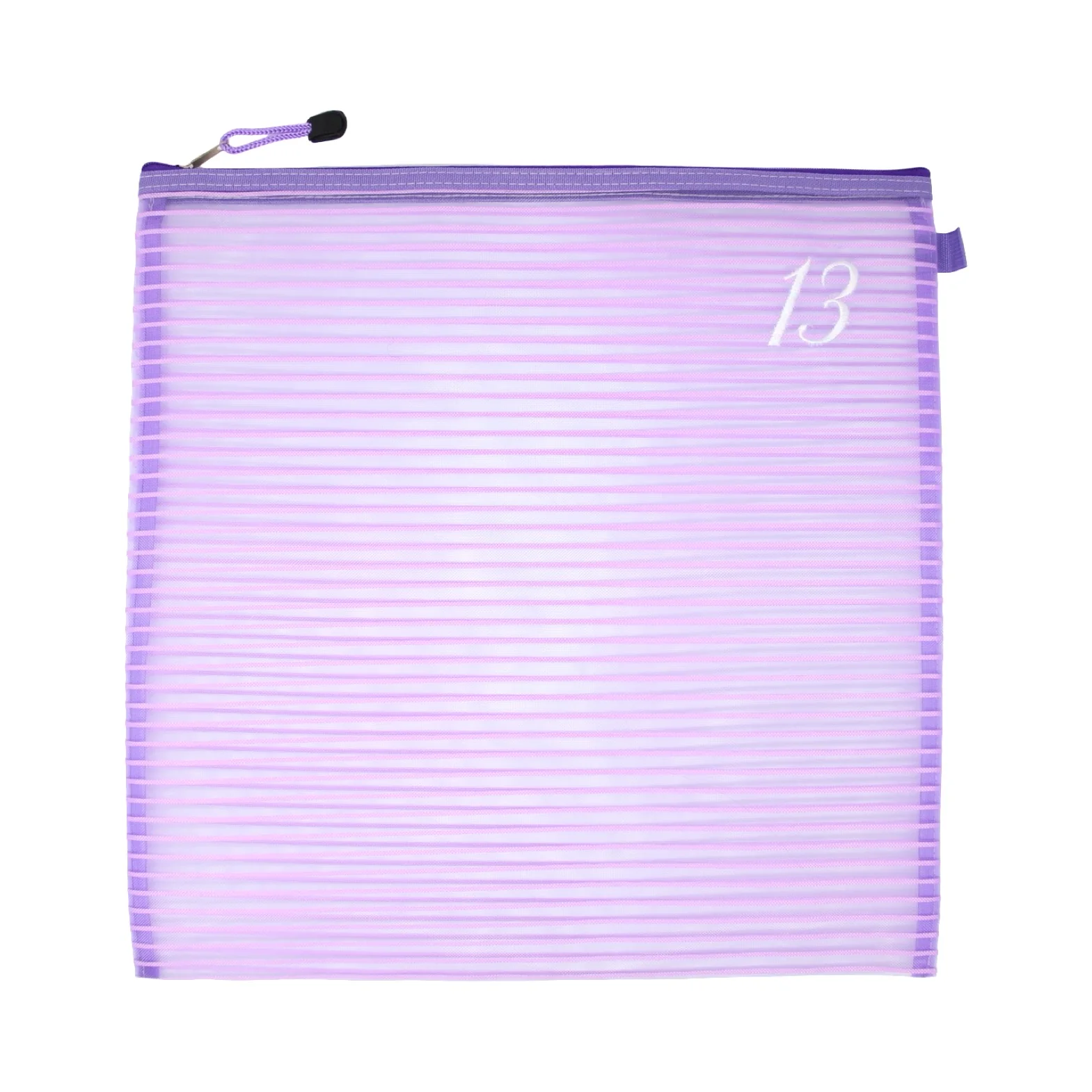 13 Mesh/18 Mesh Square Mesh Zipper Project Bag - Image 13