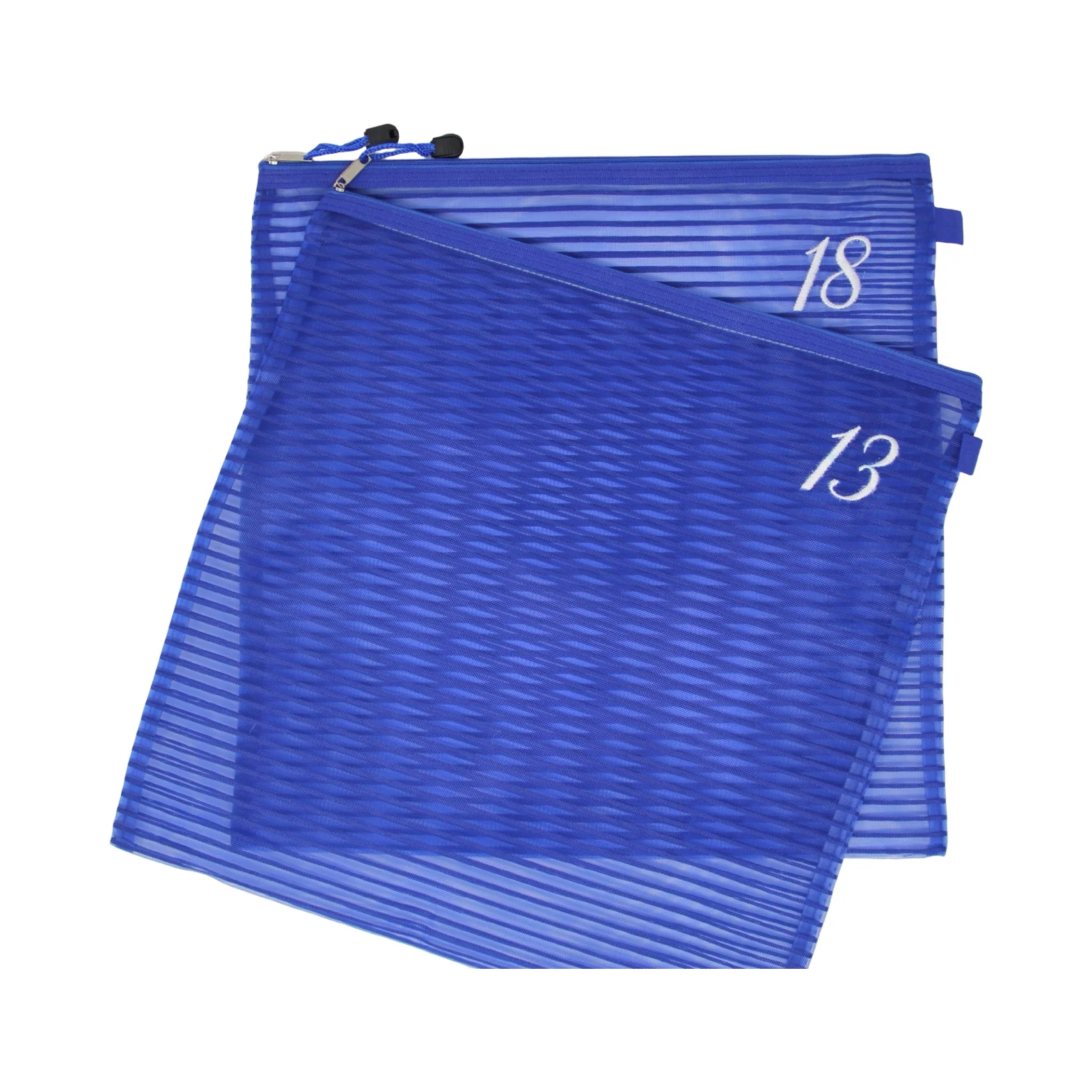 13 Mesh/18 Mesh Square Mesh Zipper Project Bag - Image 3