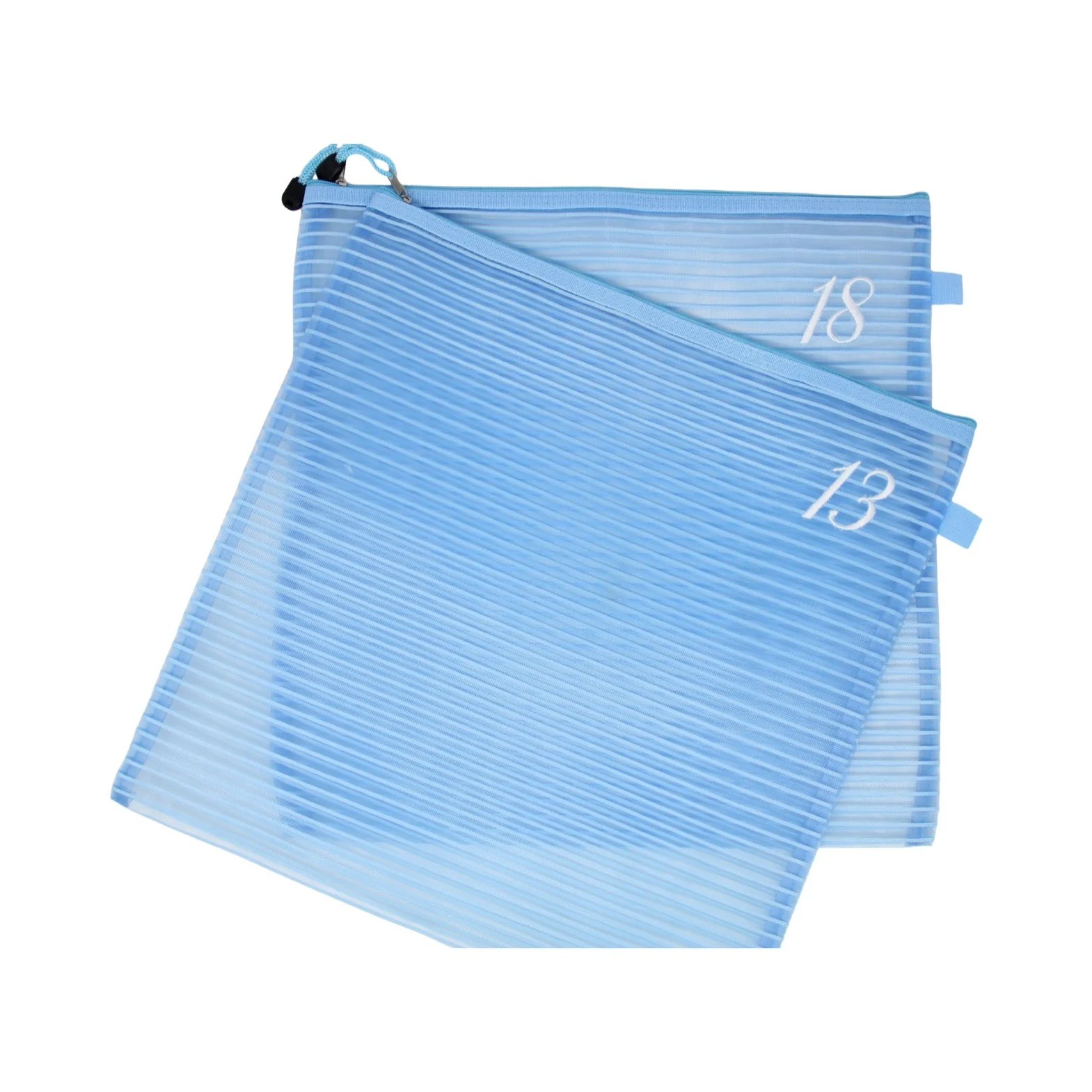 13 Mesh/18 Mesh Square Mesh Zipper Project Bag - Image 6