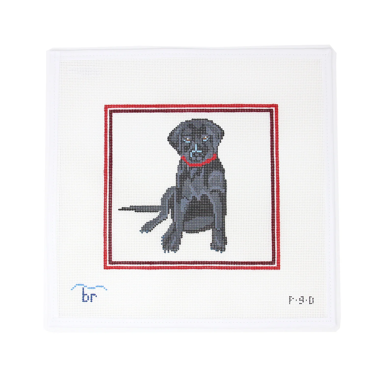 Black Lab - Red Frame