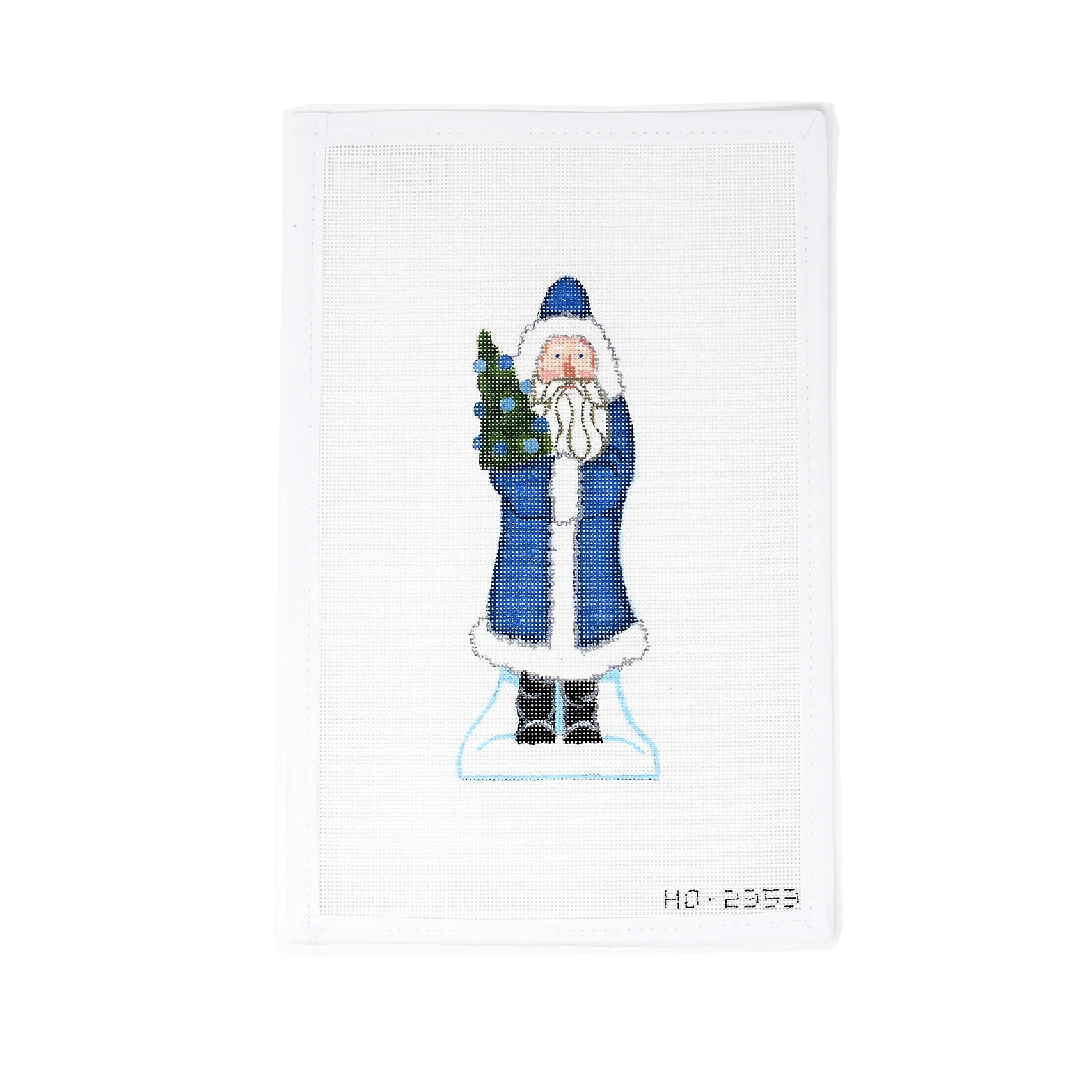 Blue Belsnickle Santa Claus