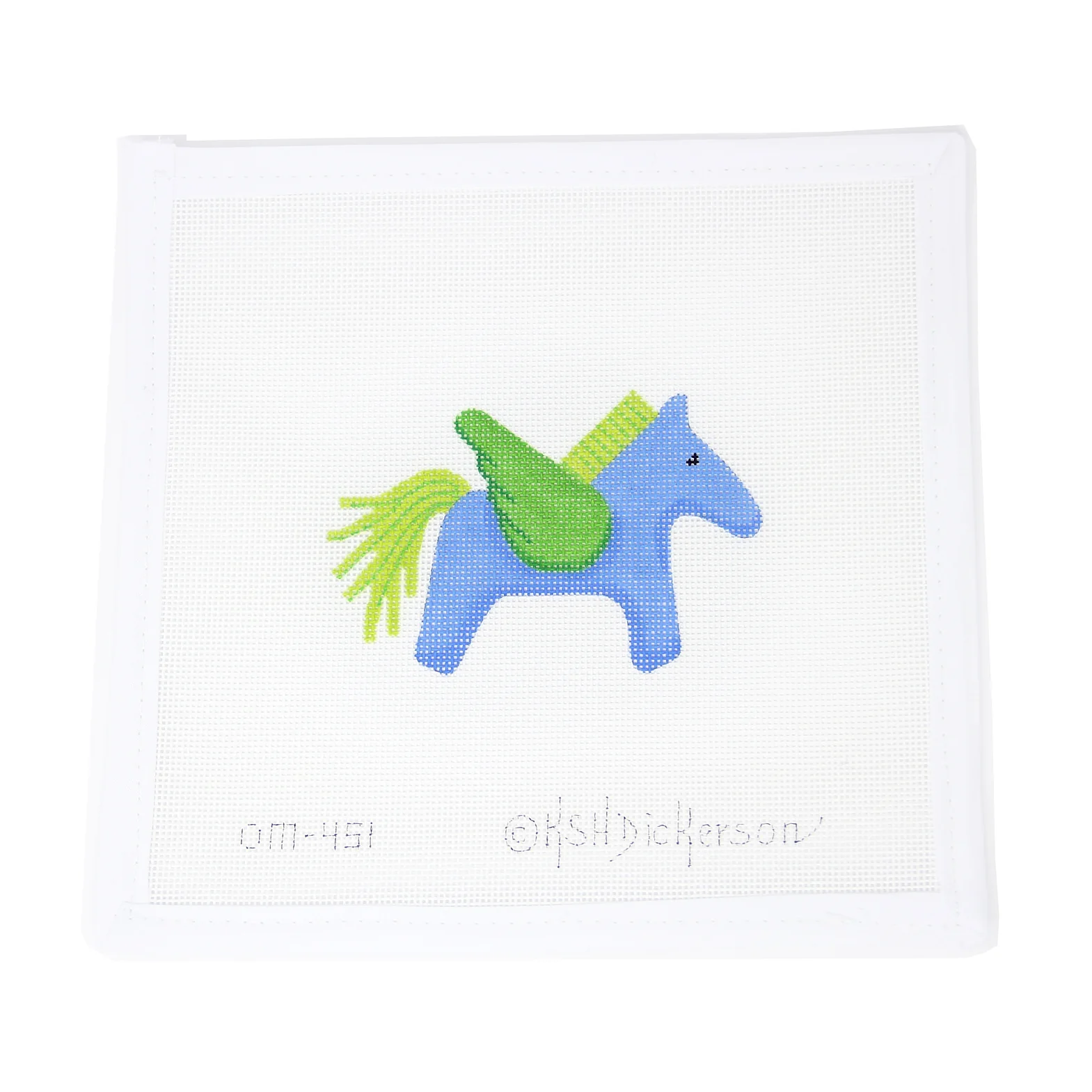 Blue, Lime & Green Pegasus
