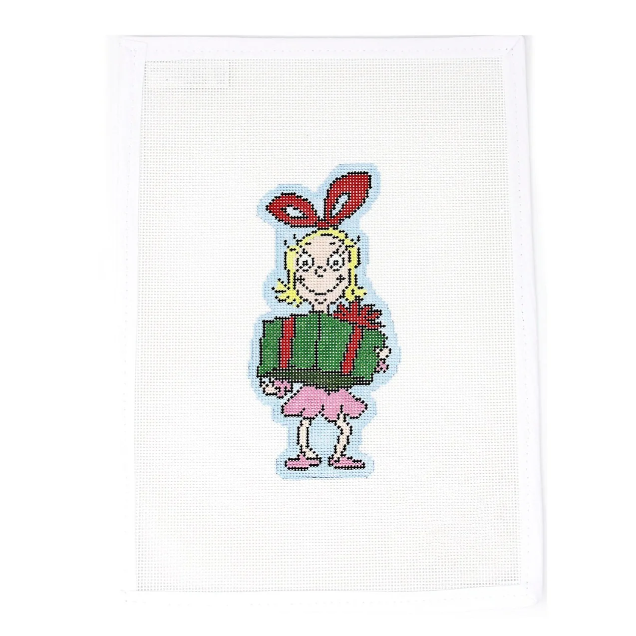 Cindy Lou Who Holding Present