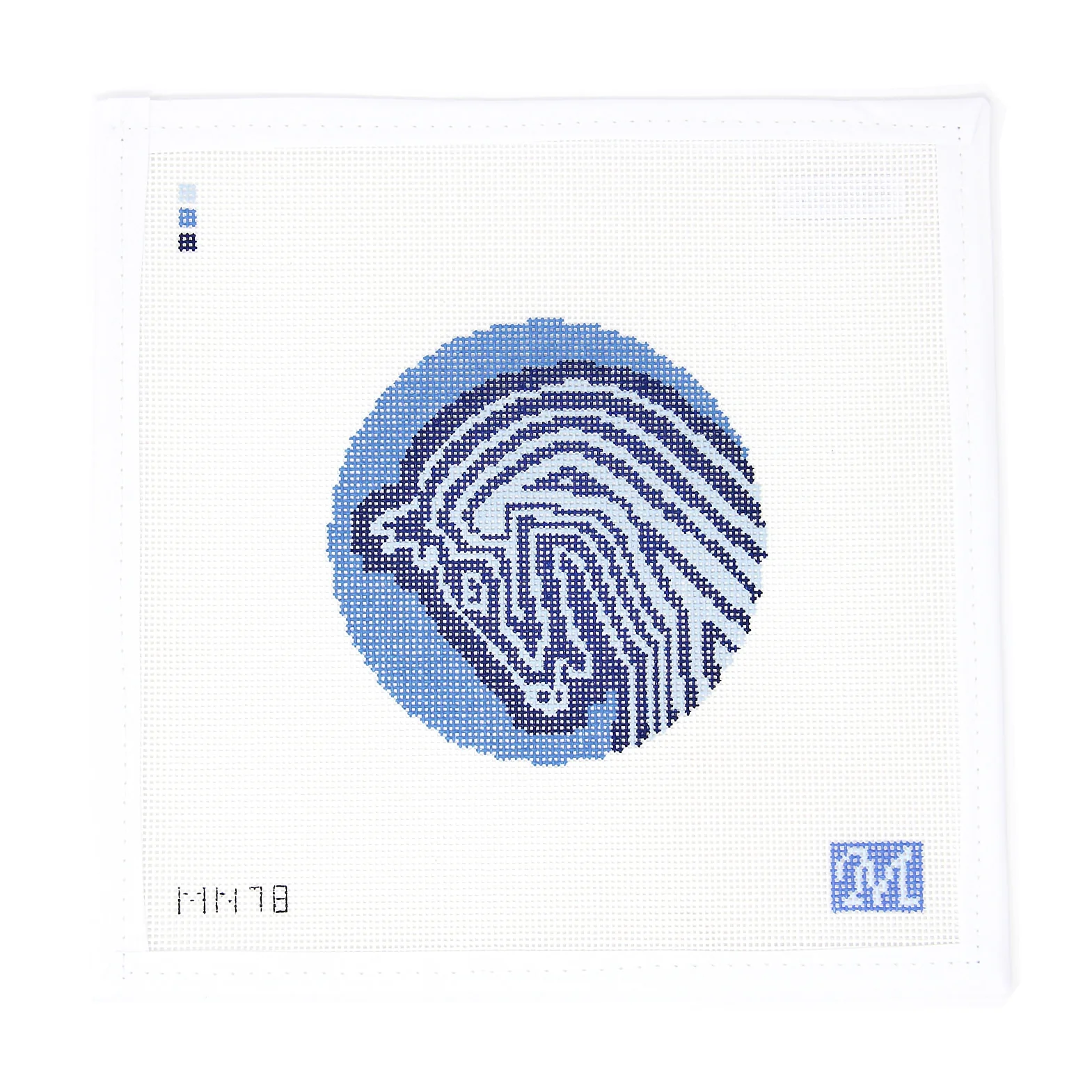 Faubourg Horse Round - Blue