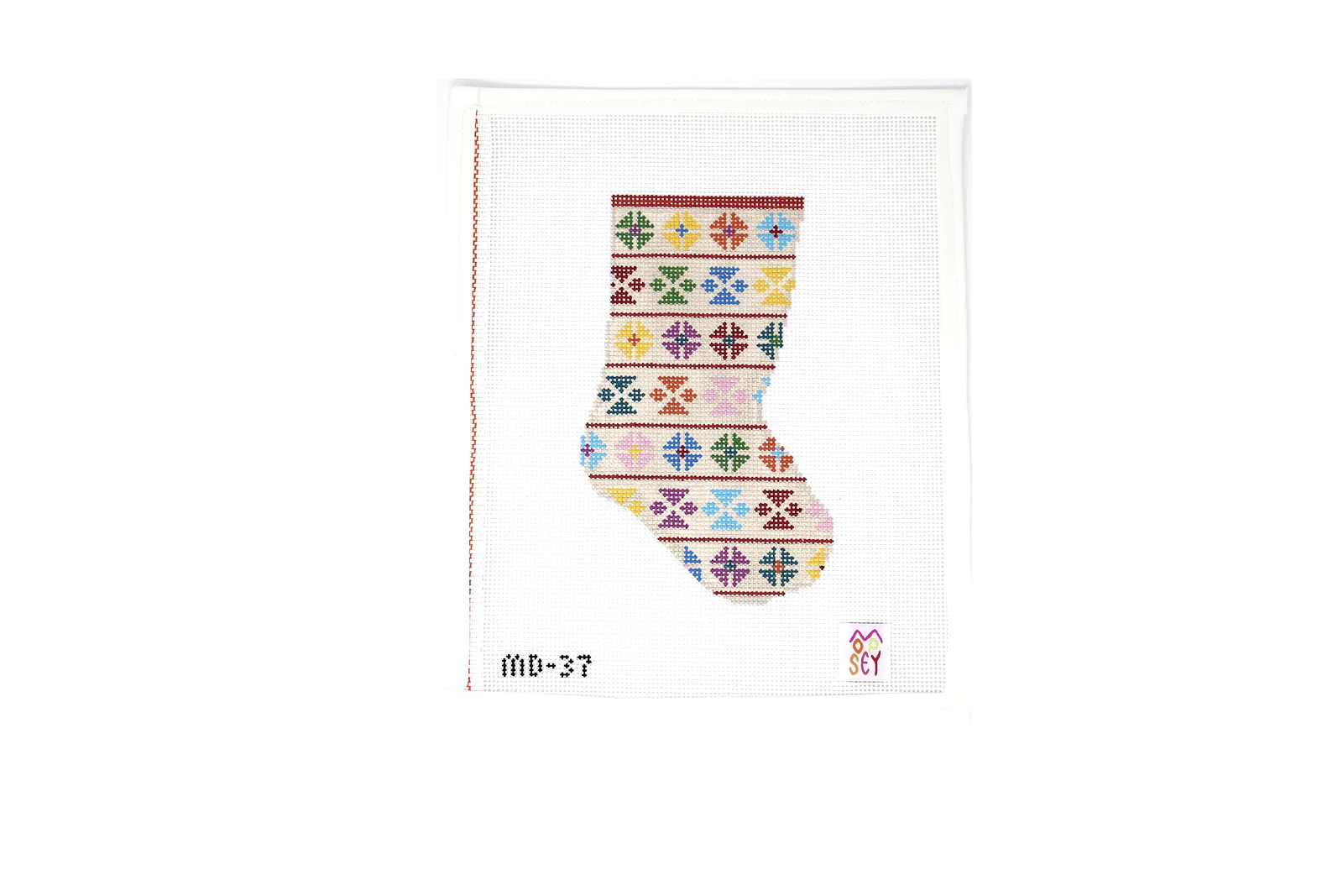 Geo Floral Mini Stocking