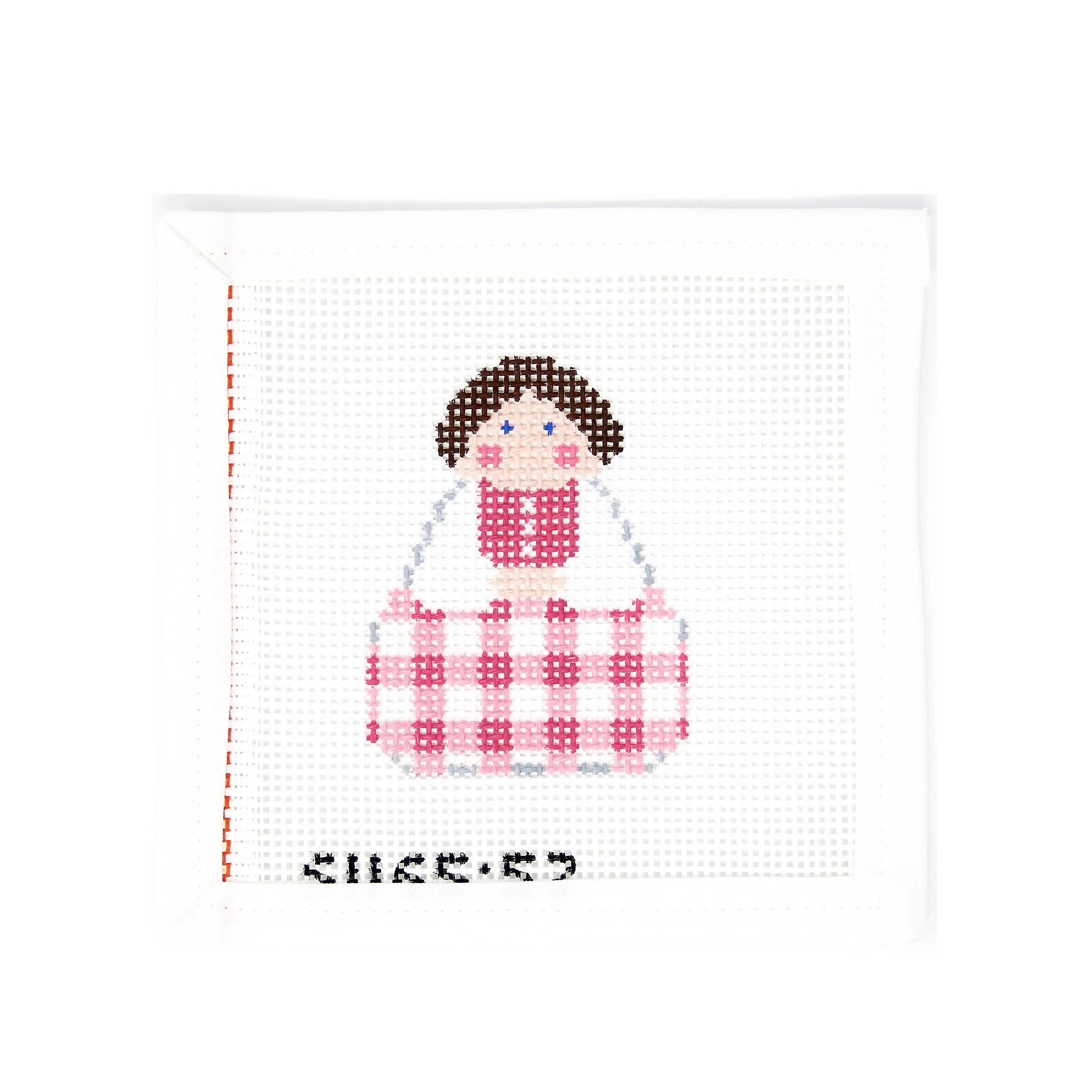 Georgette's Angels Pink Gingham Angel
