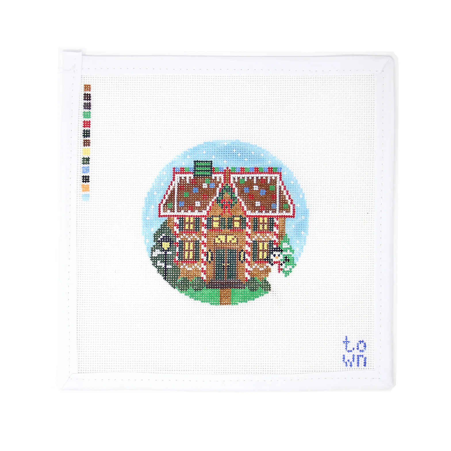 Gingerbread House Round