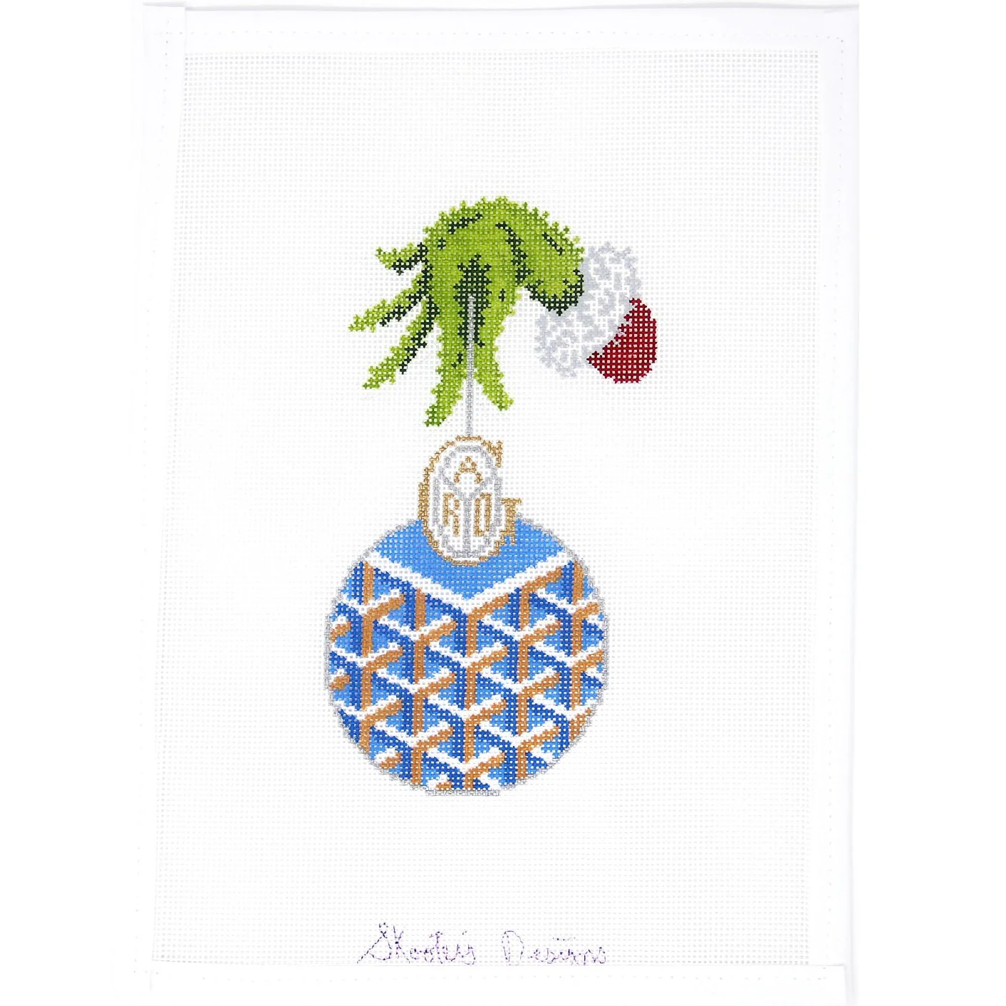 Goyard Grinch Ornament