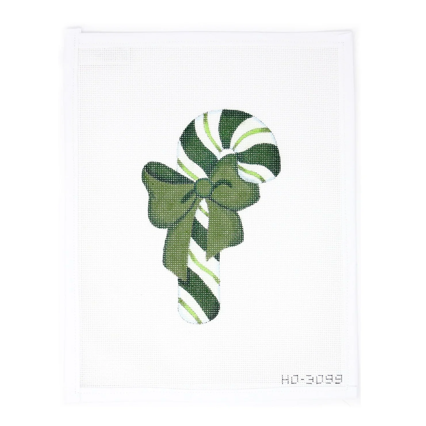 Green Candy Cane Ornament