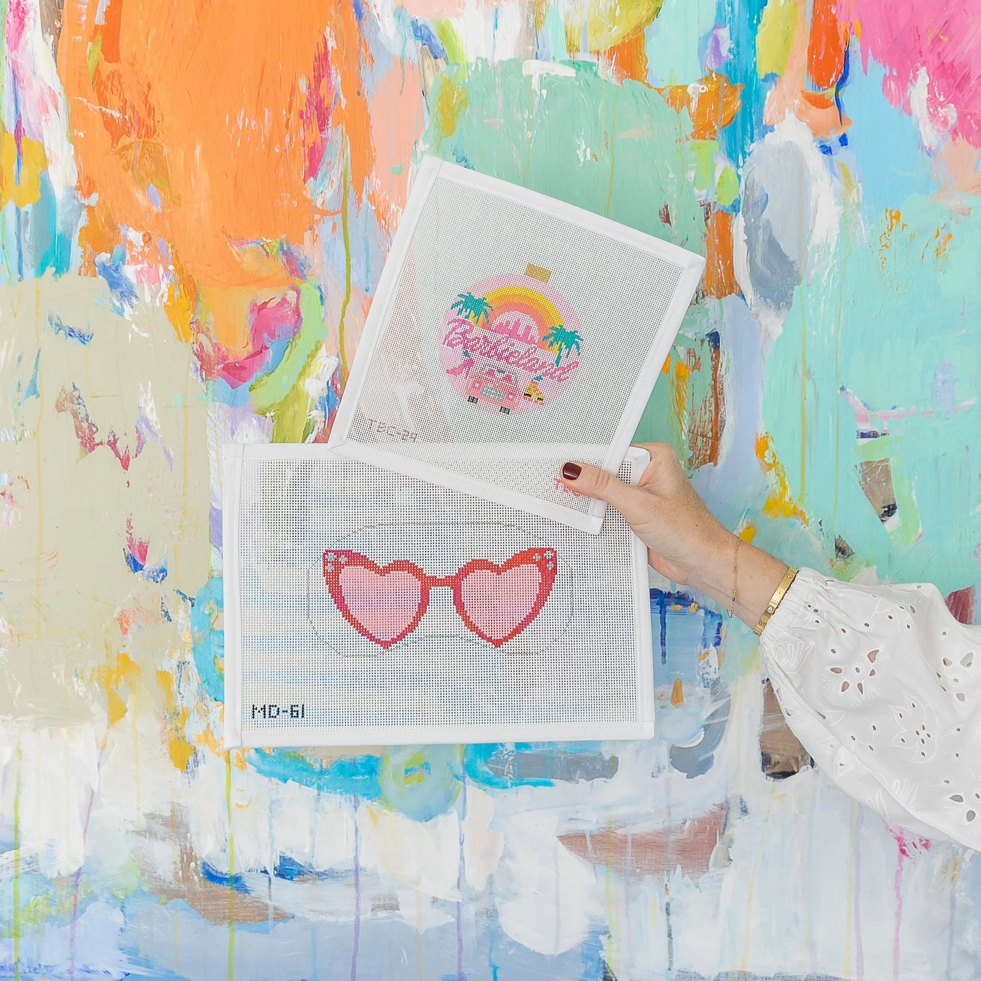 Heart Eyes Sleep Mask - Image 2