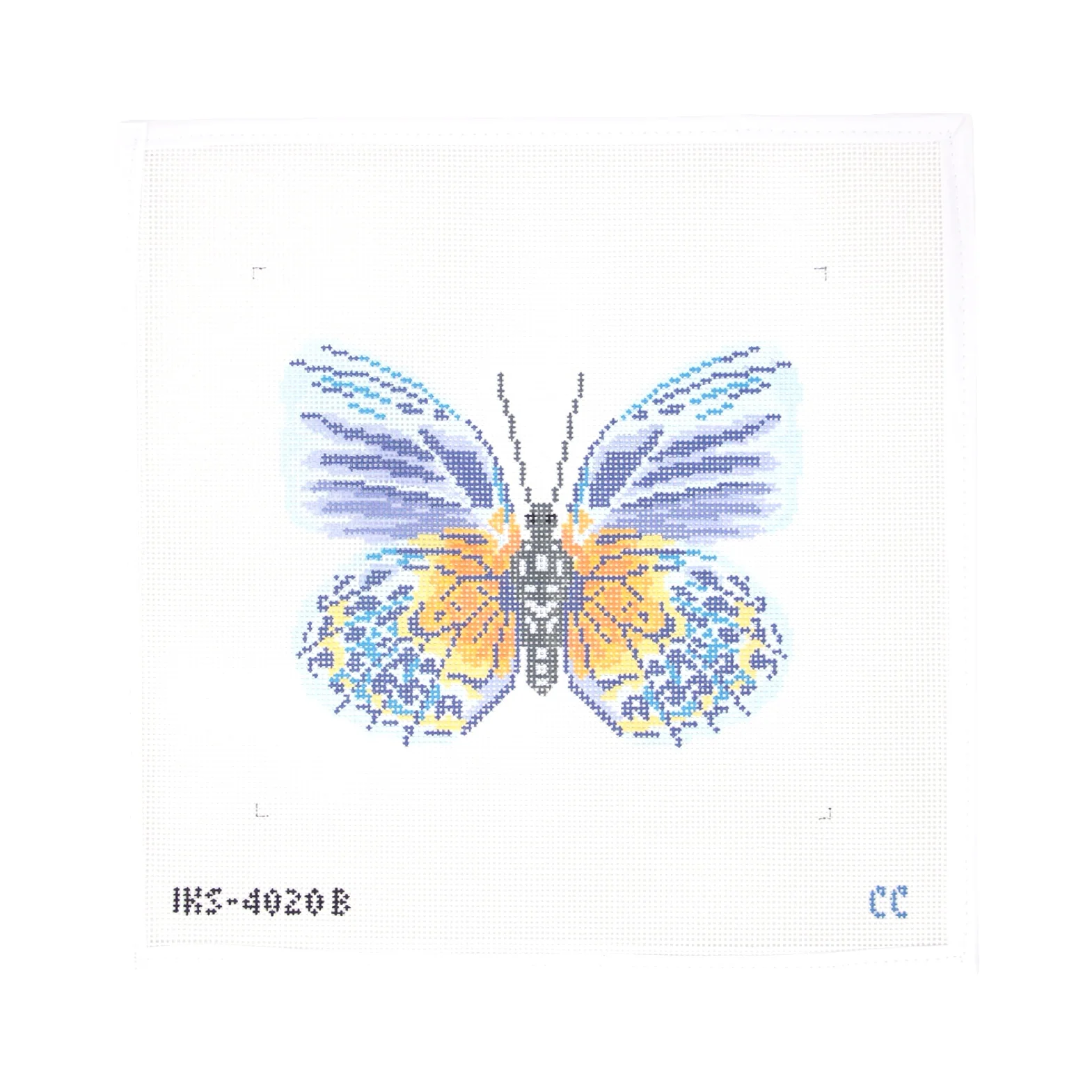 Large Butterfly - Blue Autumn