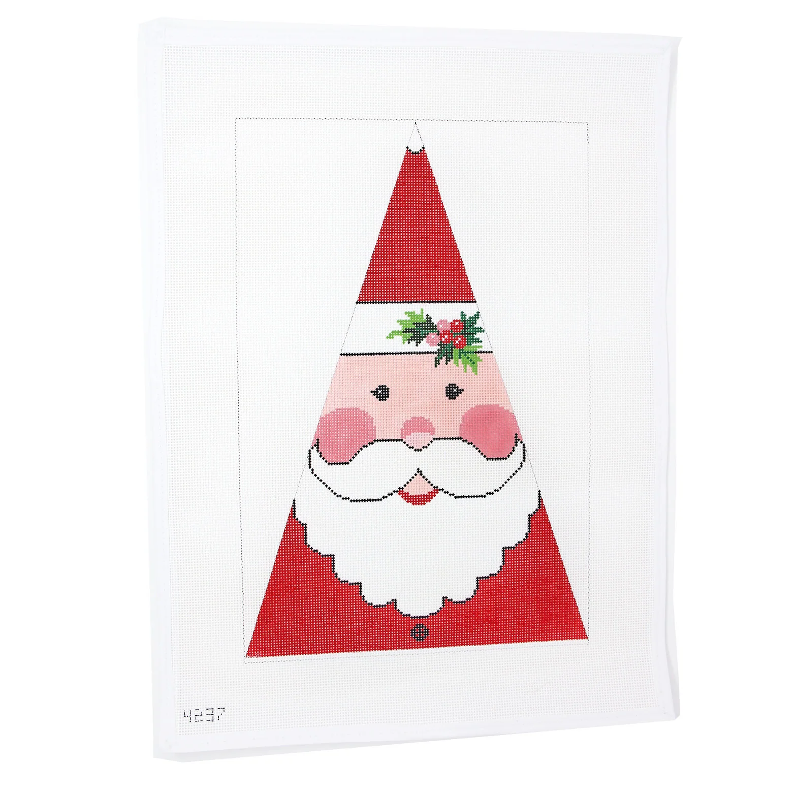 Large Santa Face Tree Shape