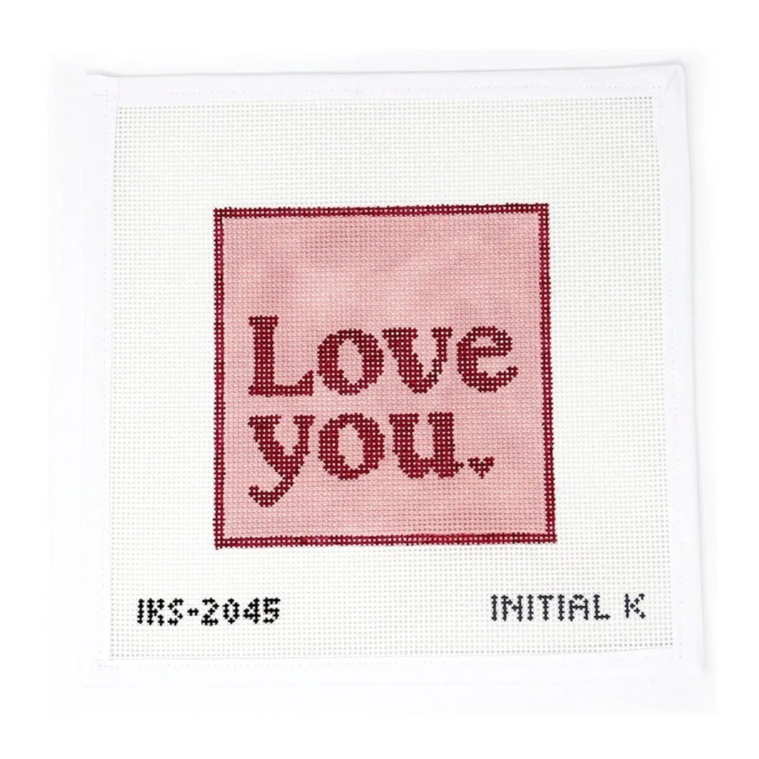 Love You - Pink and Red