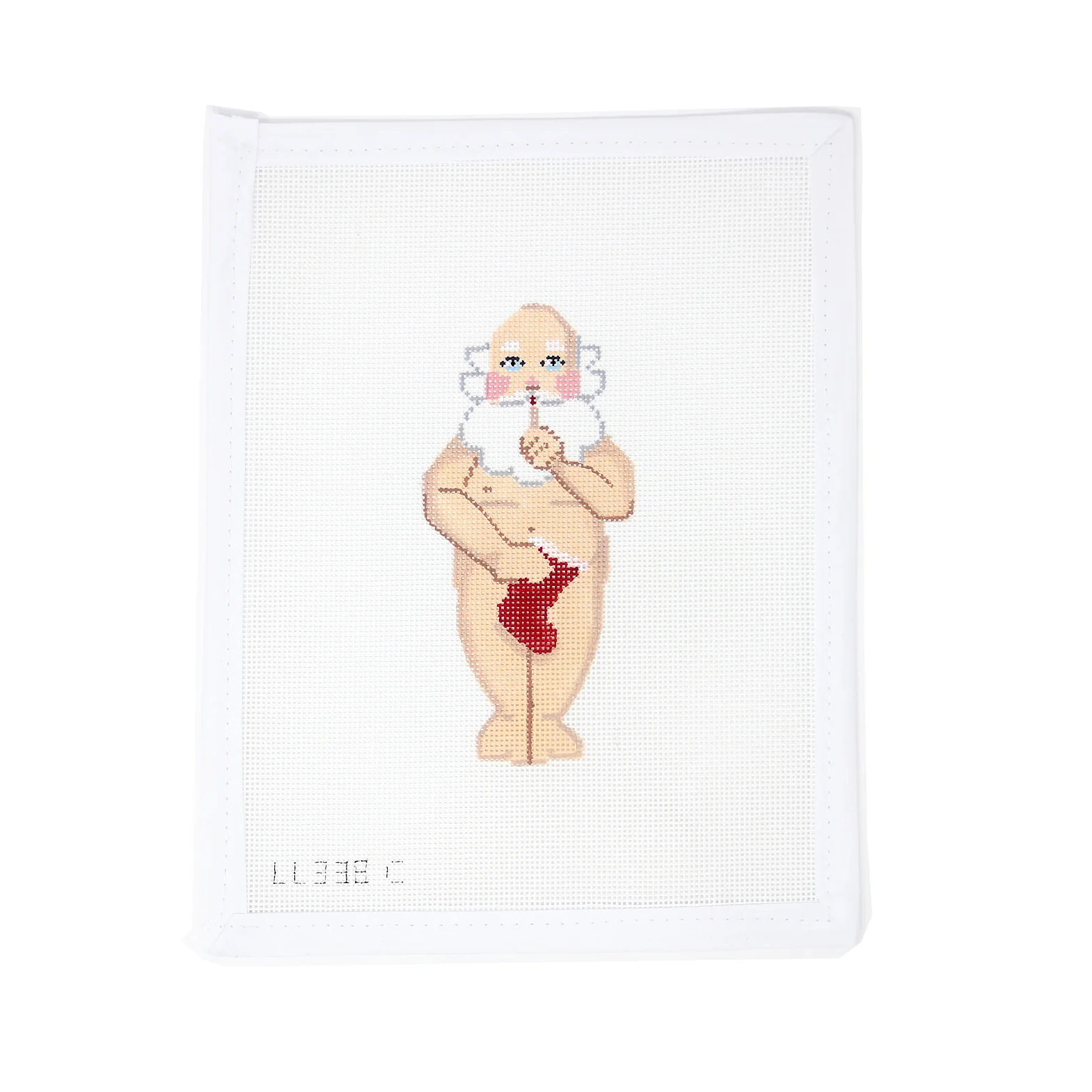 Naked Santa with Stocking