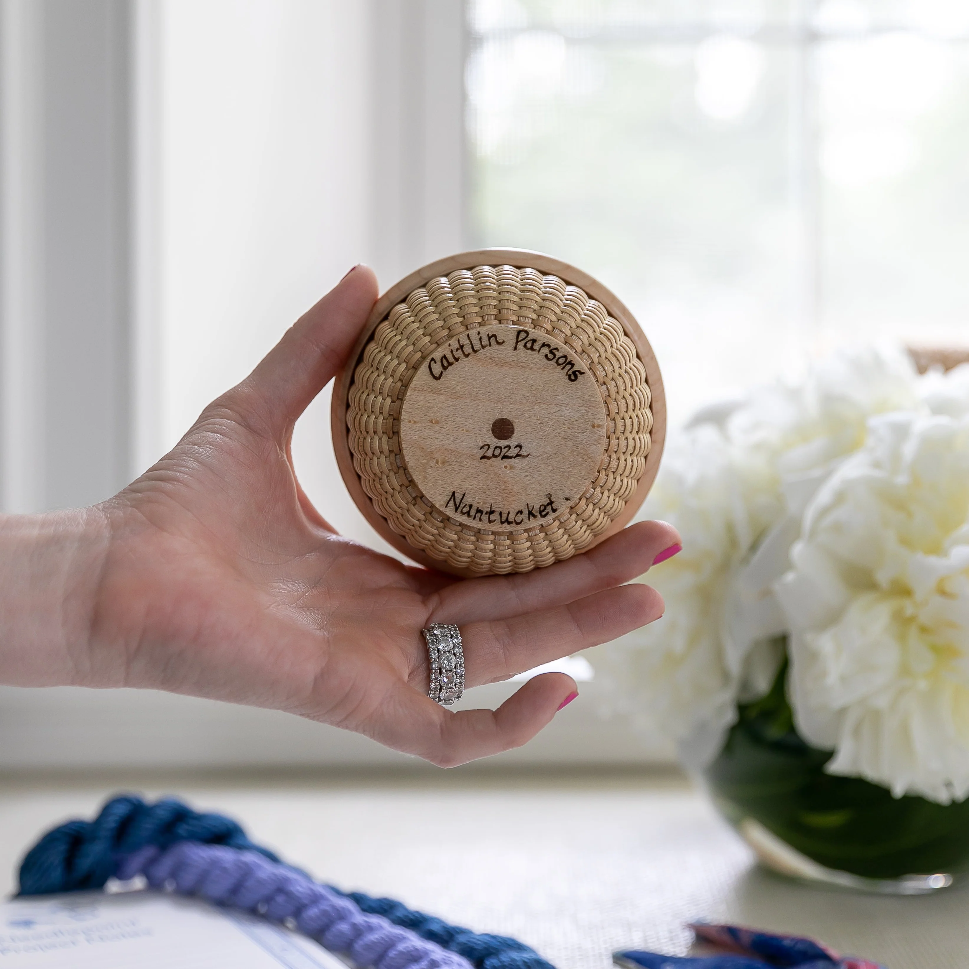 Nantucket Basket Needle Holder - Image 4