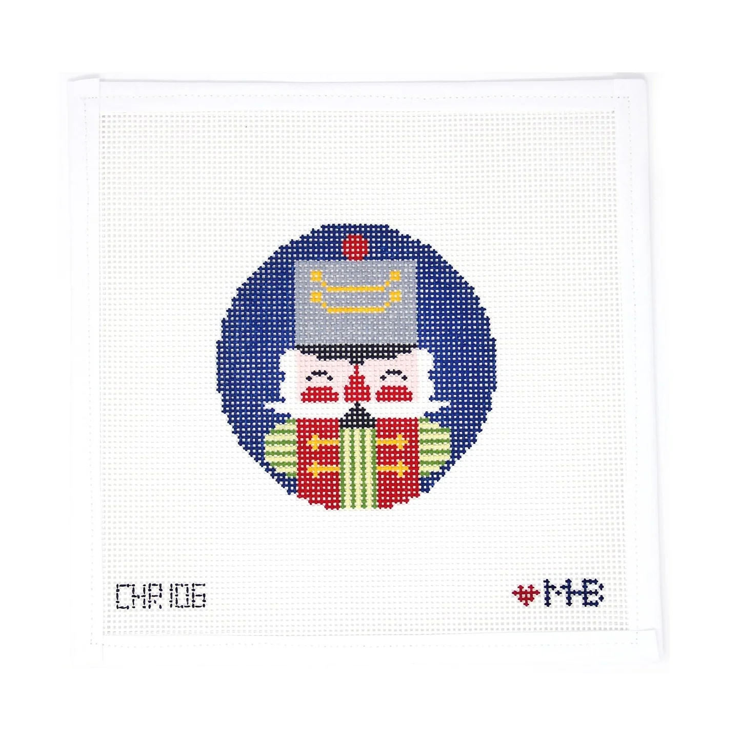 Navy Nutcracker Round
