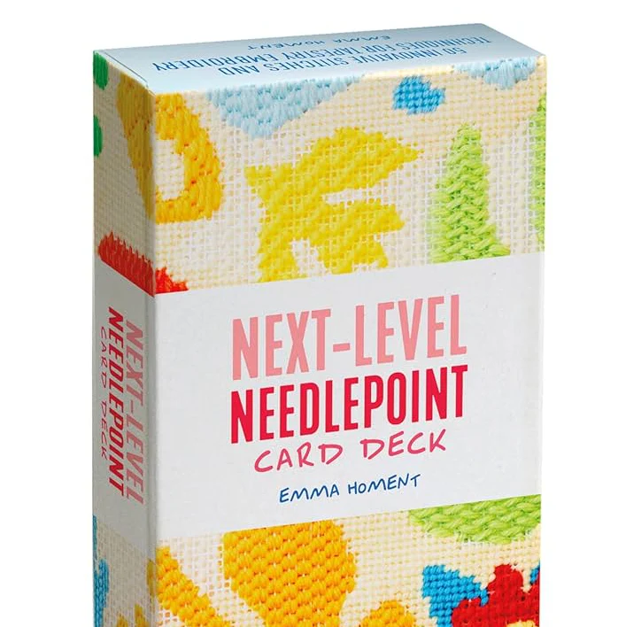 Needlepoint: Next-Level Needlepoint Card Deck