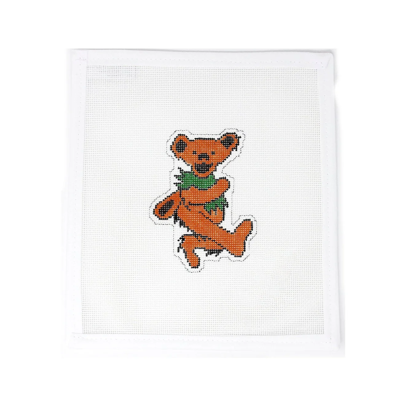 Orange Grateful Dead Bear