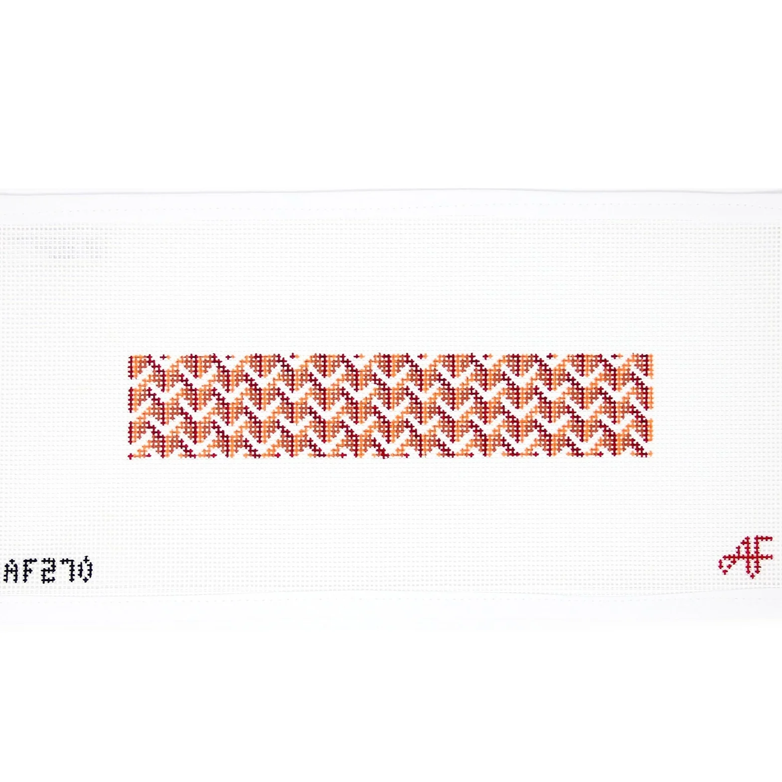 Y Pattern Keychain Orange
