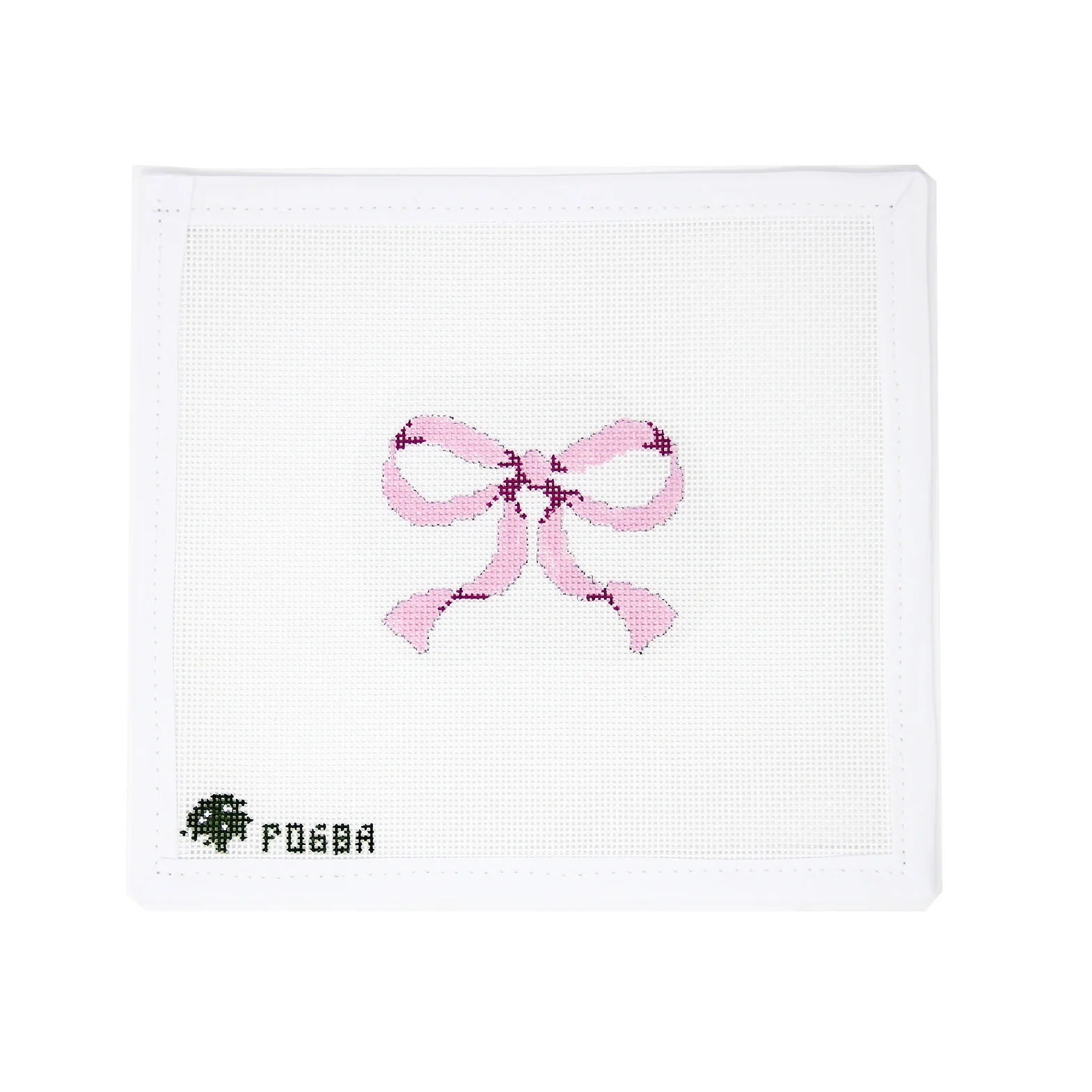 Pink Bow - Round