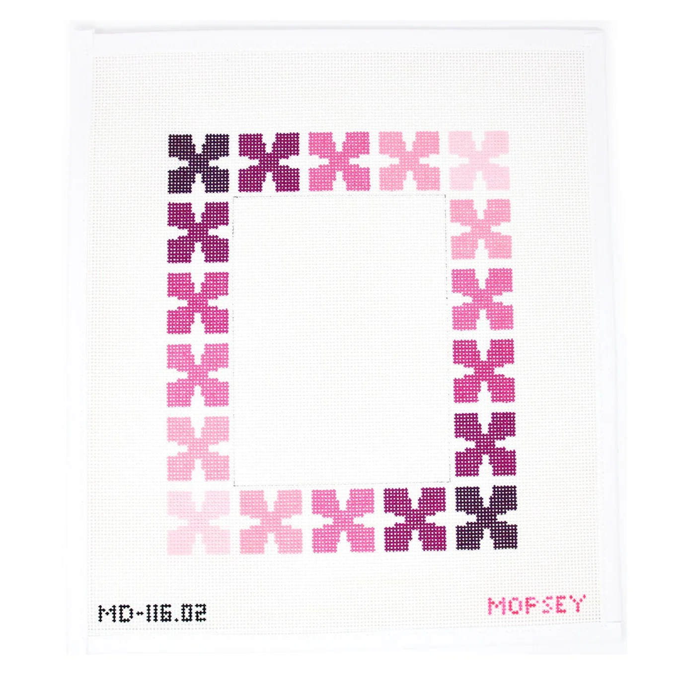 Geo Floral Frame - Pinks