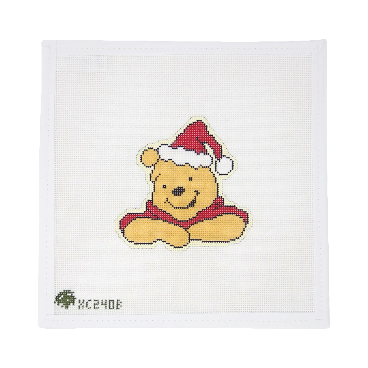 Pooh In Santa Hat