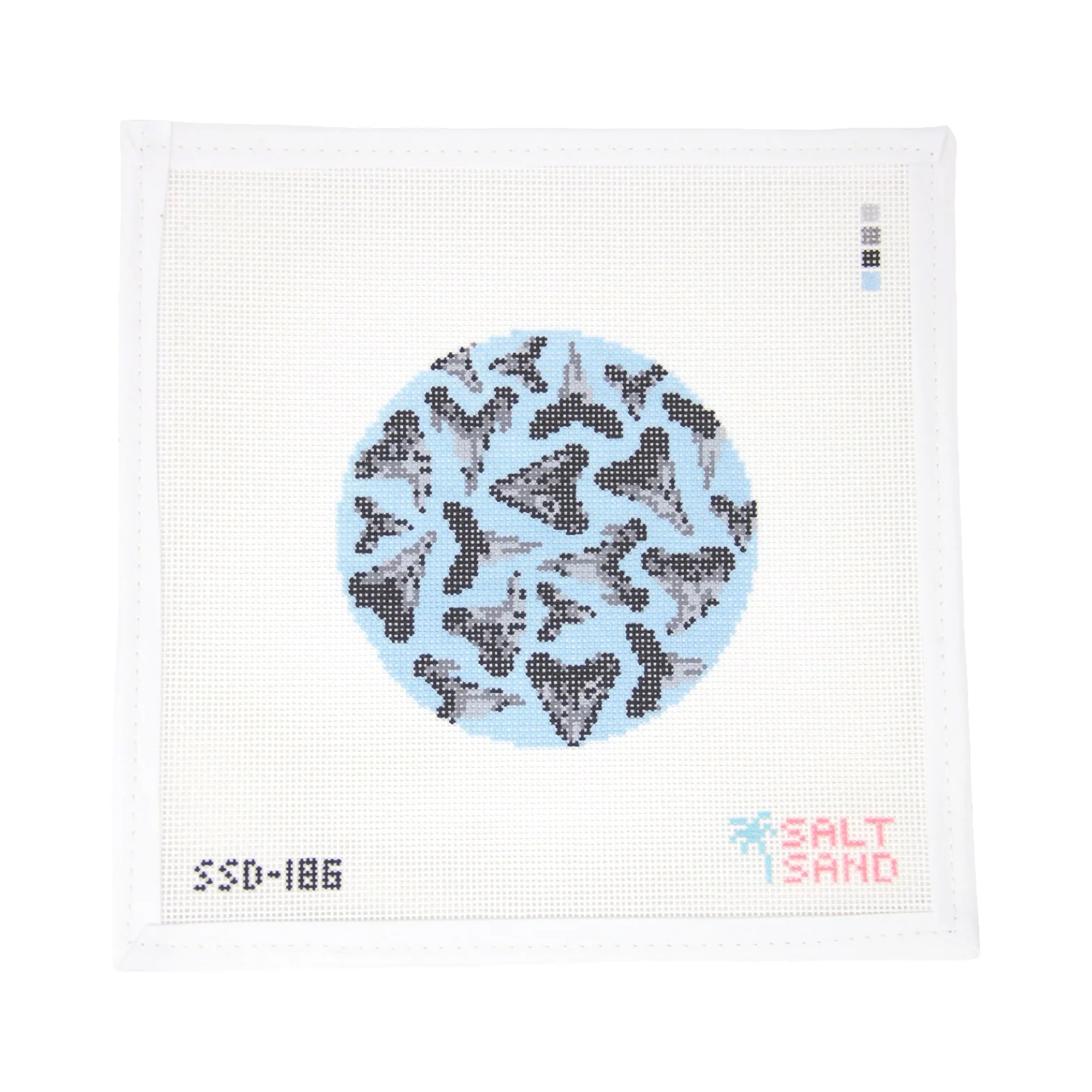 Shark Teeth Round