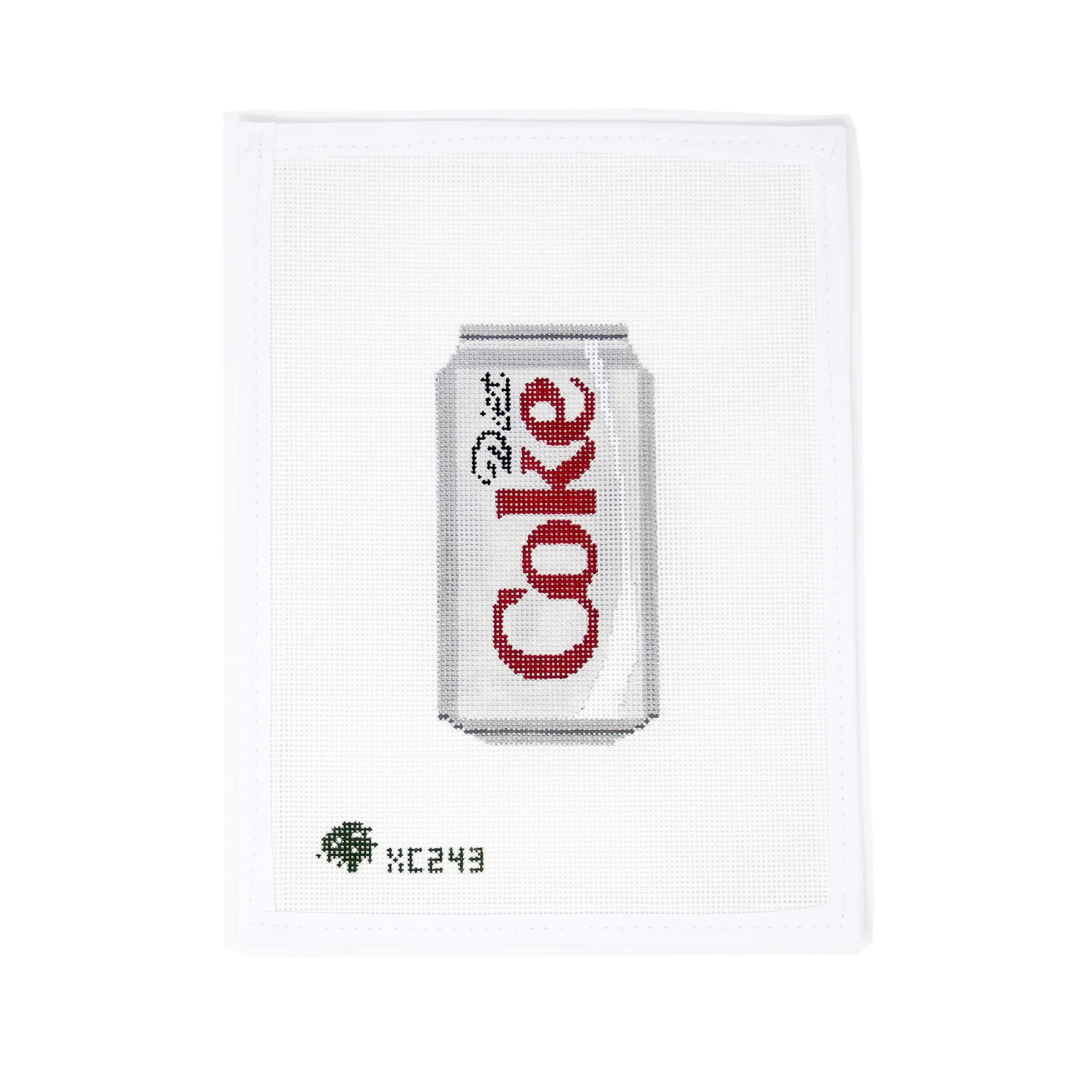 Silver Diet Soda Can