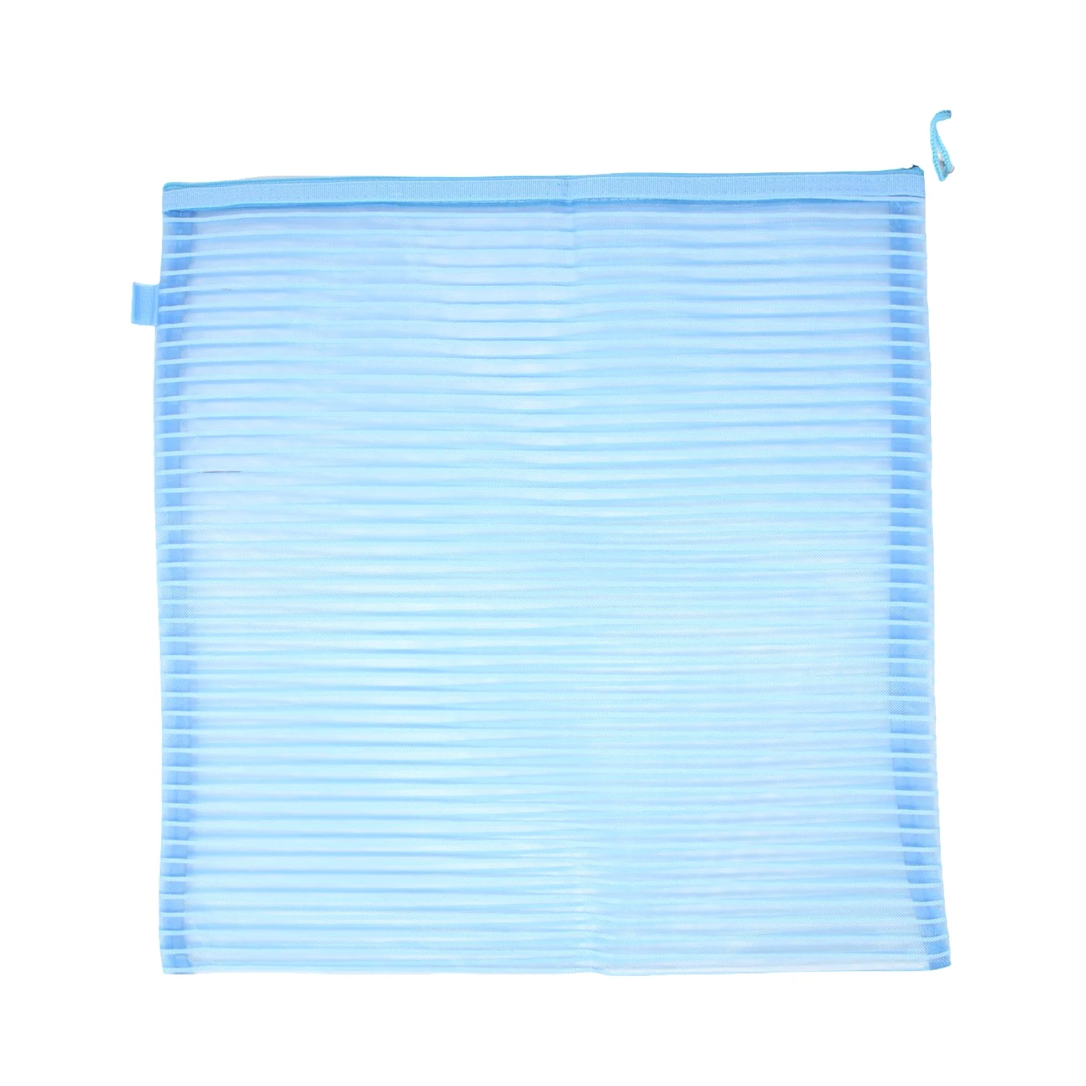 Square Mesh Zipper Project Bag - Image 3
