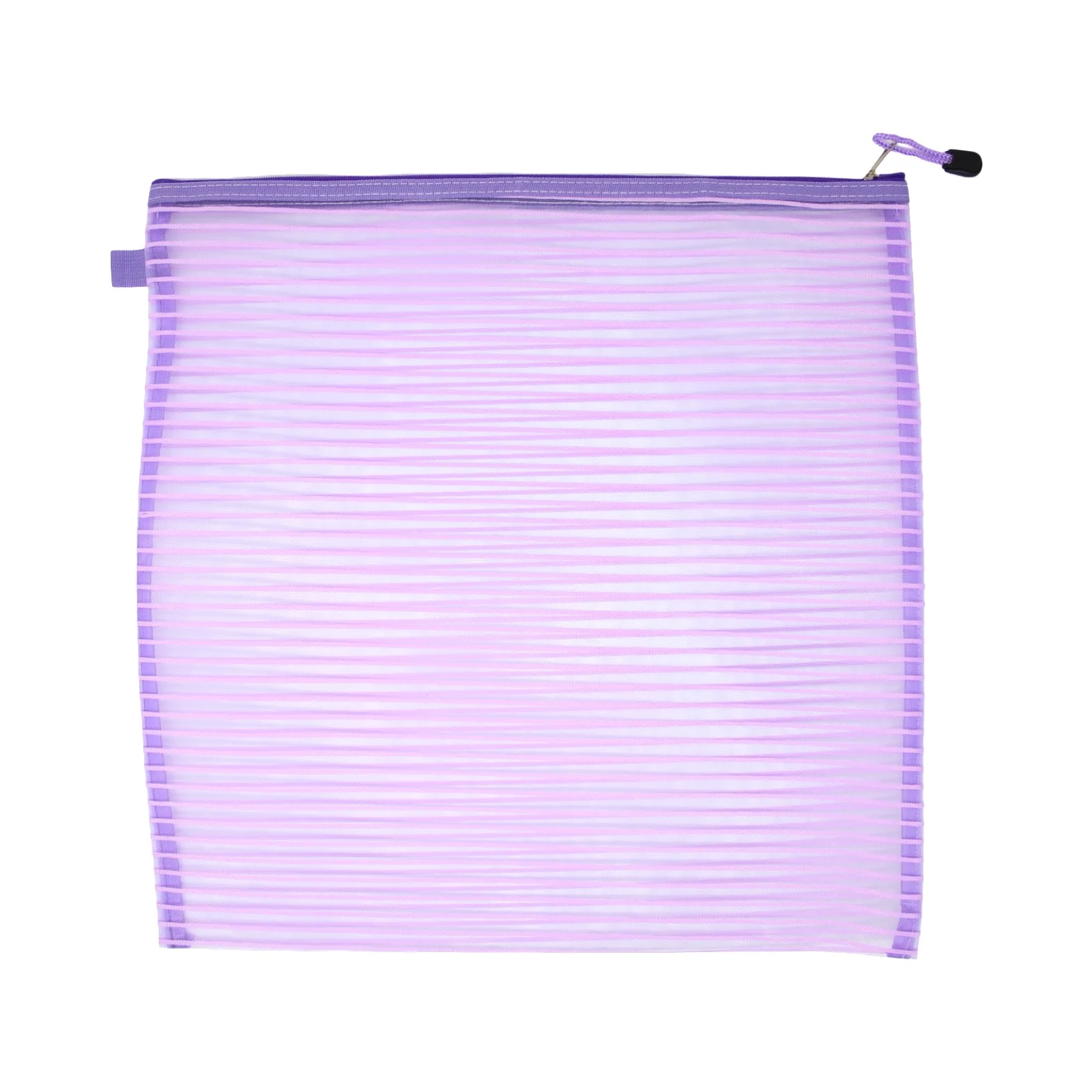 Square Mesh Zipper Project Bag - Image 4