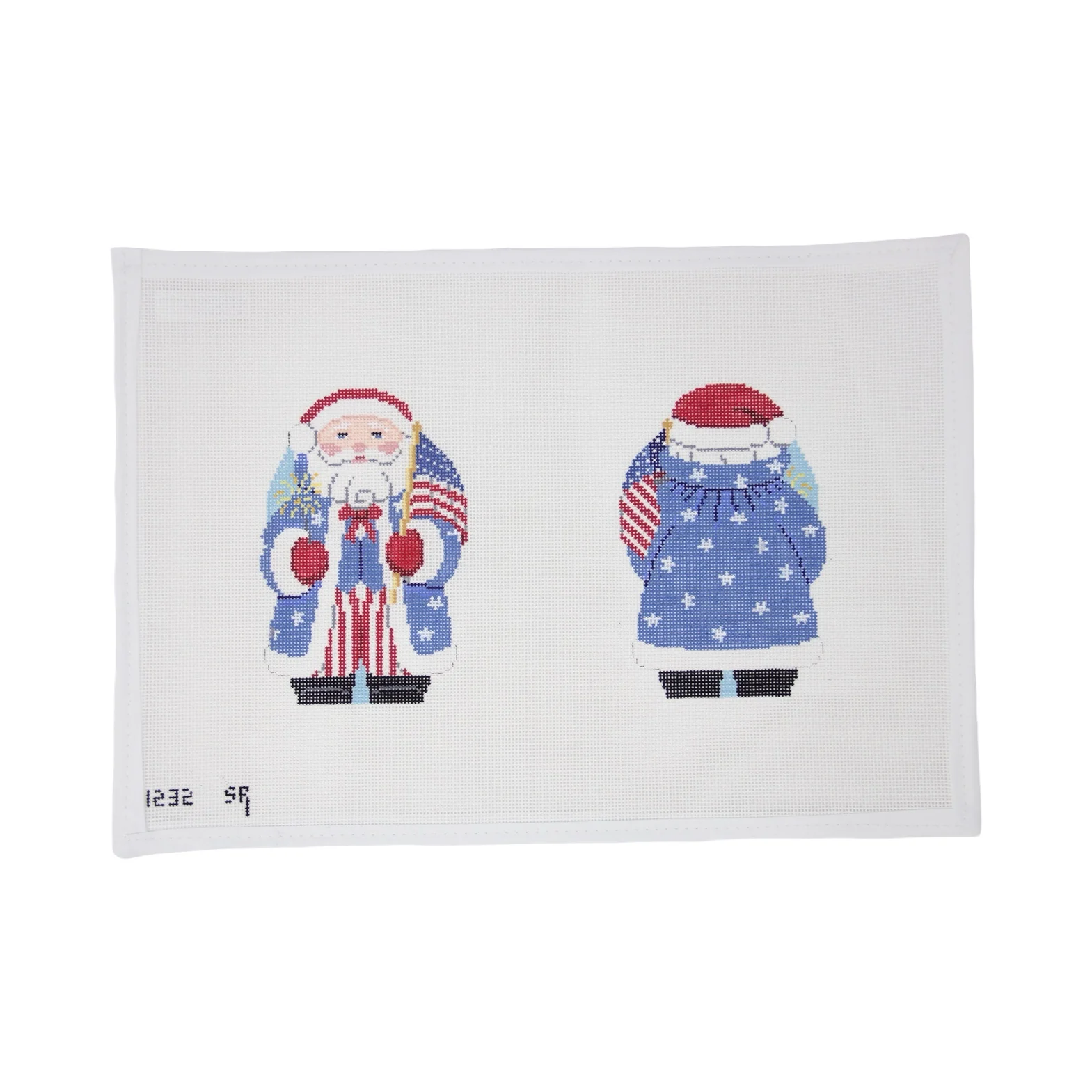 Stars and Stripes Santa