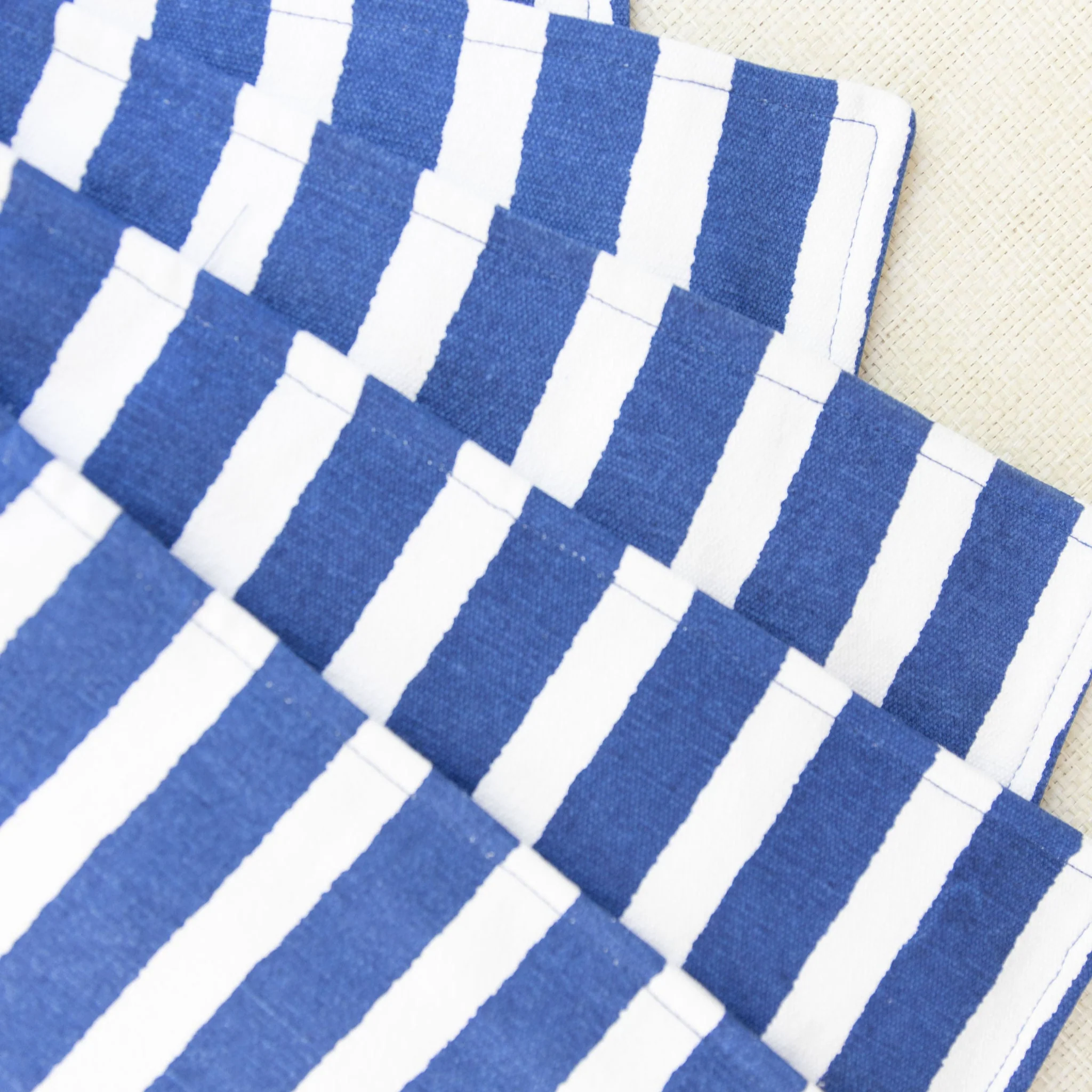 Needlepoint Striped Project Bag - Image 4
