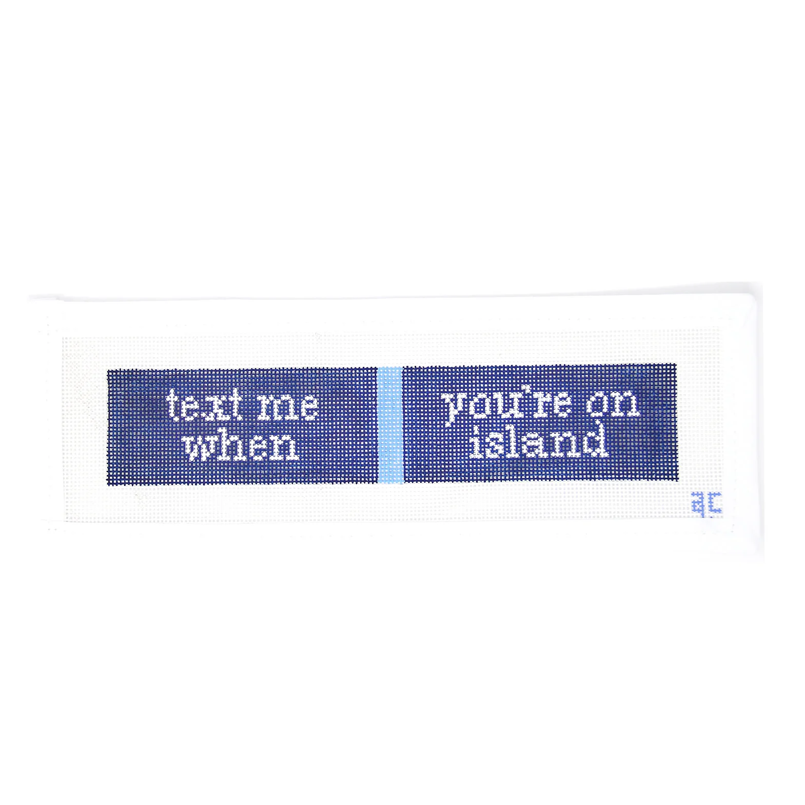 Text Me When You're On Island Key Fob