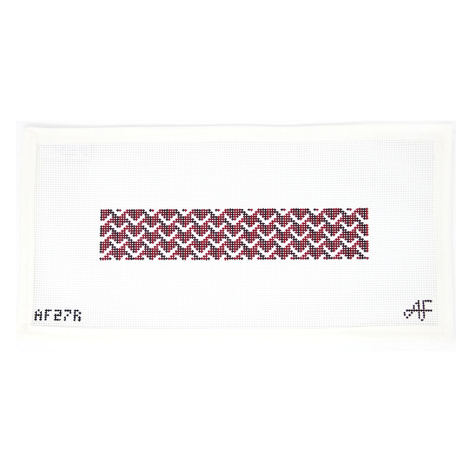 Y Pattern Keychain Red